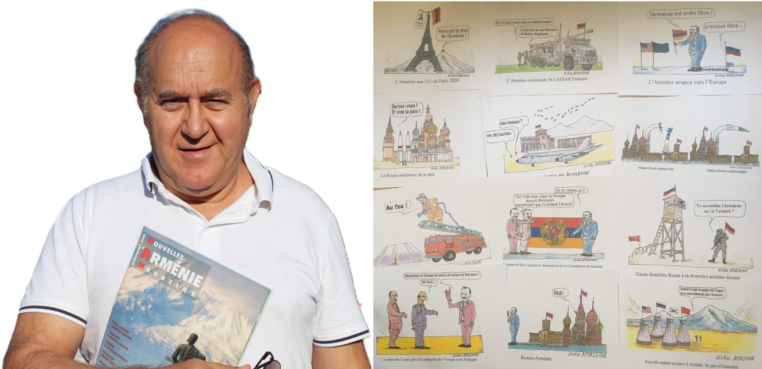 Krikor Amirzayan, le caricaturiste…
					Article complet reservé aux abonnés