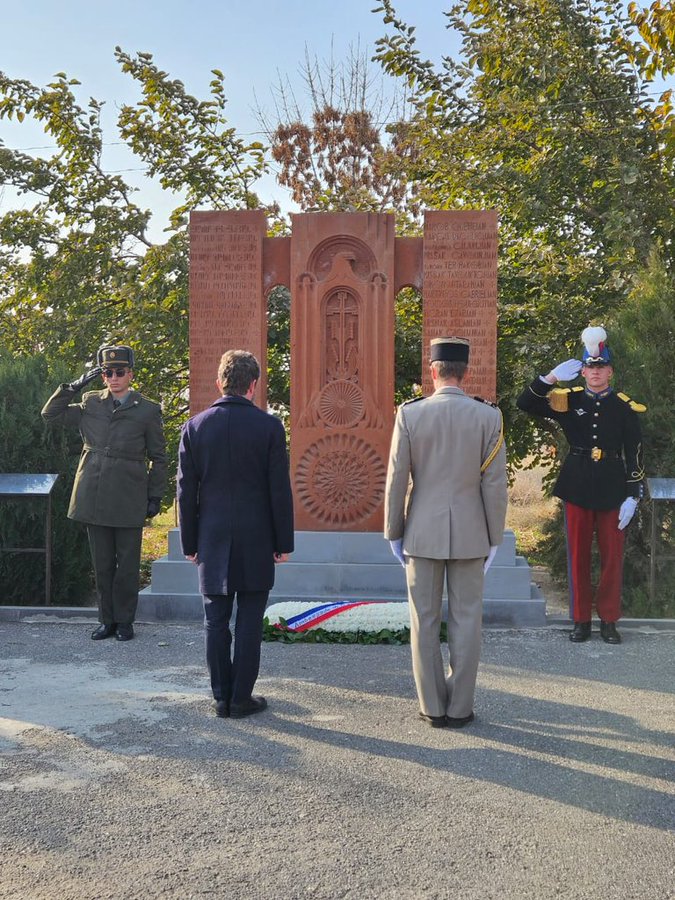 Hommage aux combattants arméniens de la Légion d’Orient